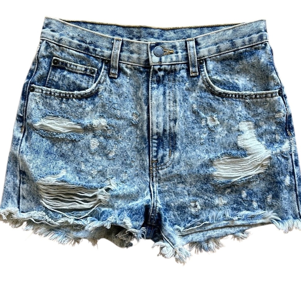 NWOT LF CARMAR High Waisted Denim Shorts